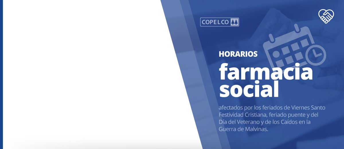 HORARIOS FARMACIA SOCIAL