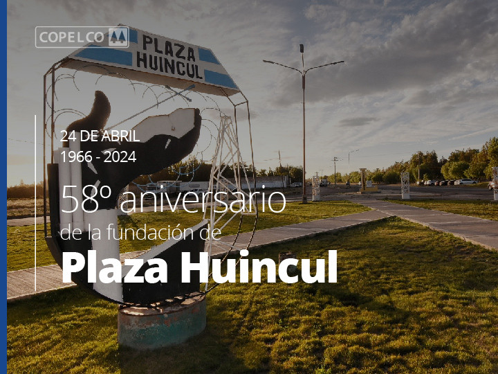 58º aniversario de Plaza Huincul